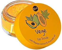 Lip Scrub with Papaya Extract & Avocado Oil - Bell Vege Lip Scrub With Papaya Extract And Avocado Oil — photo N1