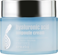 Hyaluronic Acid Face Cream - Zenzia Hyaluronic Acid Ampoule Cream — photo N3