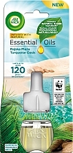 Air Freshener Refill 'Paradise Beach' - Air Wick Essential Oils Electric Turquoise Oasis — photo N1