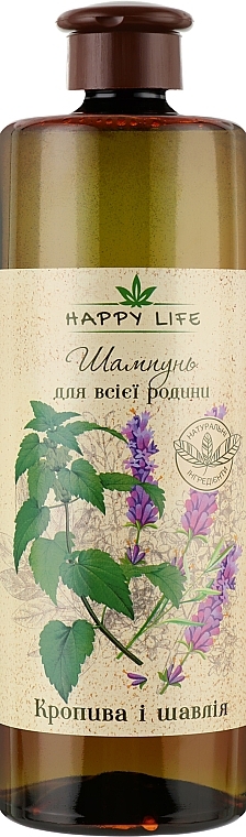 Nettle & Sage Shampoo - Happy Life — photo N1