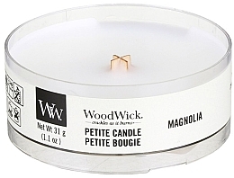 Fragrances, Perfumes, Cosmetics Scented Candle in Glass - Woodwick Petite Candle Magnolia 