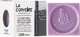 Fragrances, Perfumes, Cosmetics Soap "Lavender" in Pack - La Corvette Cube Parfume de Provence Lavender