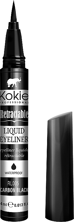 Eyeliner - Kokie Professional Retractable Liquid Eyeliner — photo N2