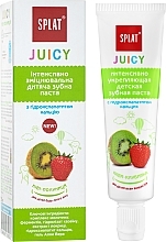 Fragrances, Perfumes, Cosmetics Kids Strengthening Kiwi-Strawberry Toothpaste - SPLAT Juicy