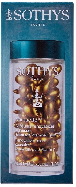 Renewing Capsule Concentrate with Vitamin C - Sothyys Noctuelle Renovative Micro Capsules Serum With Pure Vitamin C — photo N12