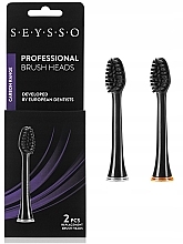 Fragrances, Perfumes, Cosmetics Toothbrush Head, 2 pcs - Seysso Carbon Professional