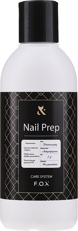 Nail Degreaser - F.O.X Care System Nail Prep — photo N11