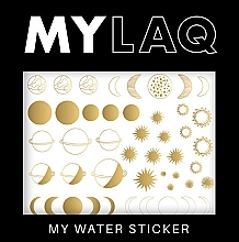 Planets False Nails - MylaQ My Water Sticker — photo N8