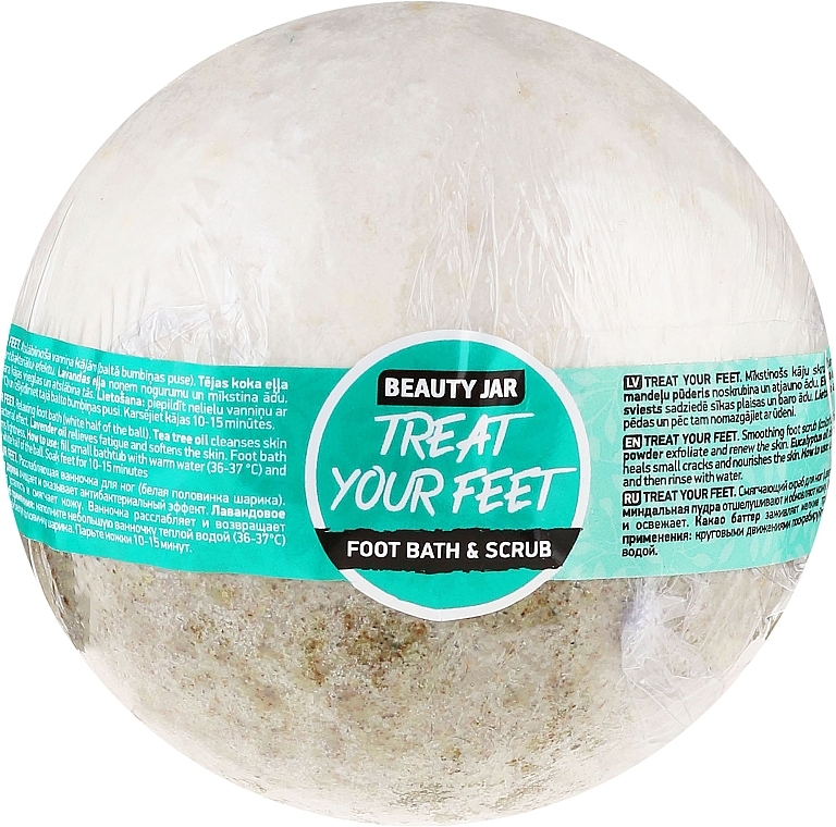 Foot Bath & Scrub - Beauty Jar Treat Your Feet Foot Bath&Scrub — photo N1