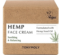 Face Cream - Tony Moly Hemp Face Cream — photo N2