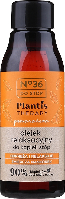 Foot Relaxing Orange Oil - Pharma CF No.36 Plantis Therapy Foot Oil — photo N2