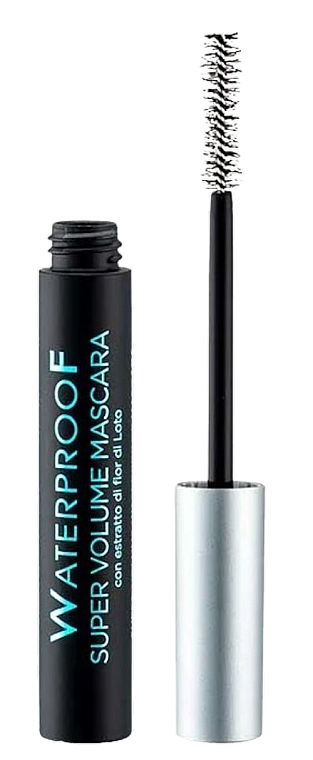 Waterproof Mascara - Bottega Verde Super Volume Waterproof Mascara With Lotus Flower Extract — photo N1