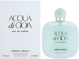 Fragrances, Perfumes, Cosmetics Giorgio Armani Acqua di Gioia Eau - Eau de Toilette (tester with cap)