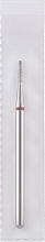 Fragrances, Perfumes, Cosmetics Diamond Nail File Drill Bit, frustum, L-6 mm, 1.2 mm, red - Head The Beauty Tools