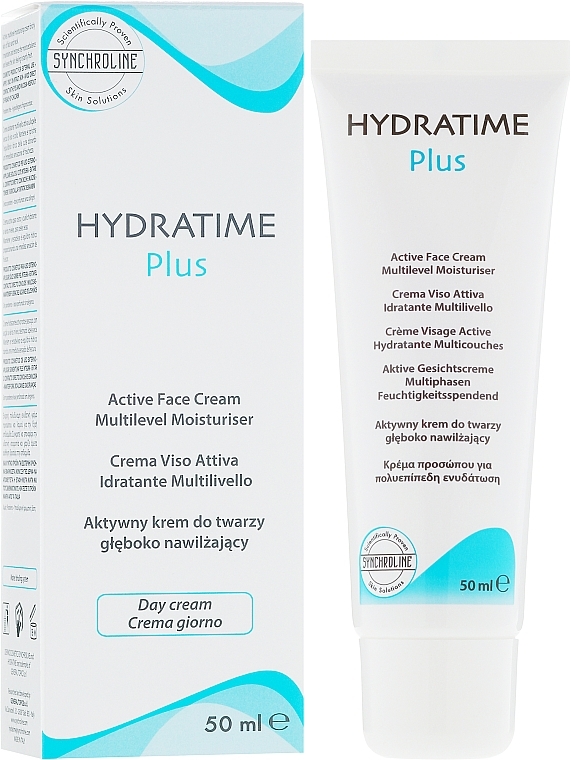 Moisturizing Day Cream - Synchroline Hydratime Plus Day Face Cream  — photo N1