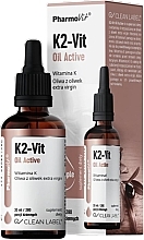 K2 Oil Vitamin - Pharmovit Clean Label K2-Vit Oil Active — photo N5