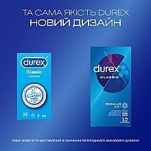 Condoms, 12 pcs - Durex Classic — photo N4