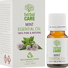 Mint Essential Oil - Bulgarian Rose Herbal Care Mint Essential Oil — photo N2