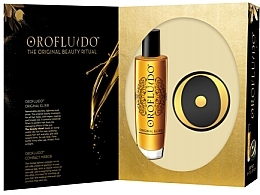 Fragrances, Perfumes, Cosmetics Set - Orofluido Original Elixir (hair/elixir/100ml + mirror/1pc)