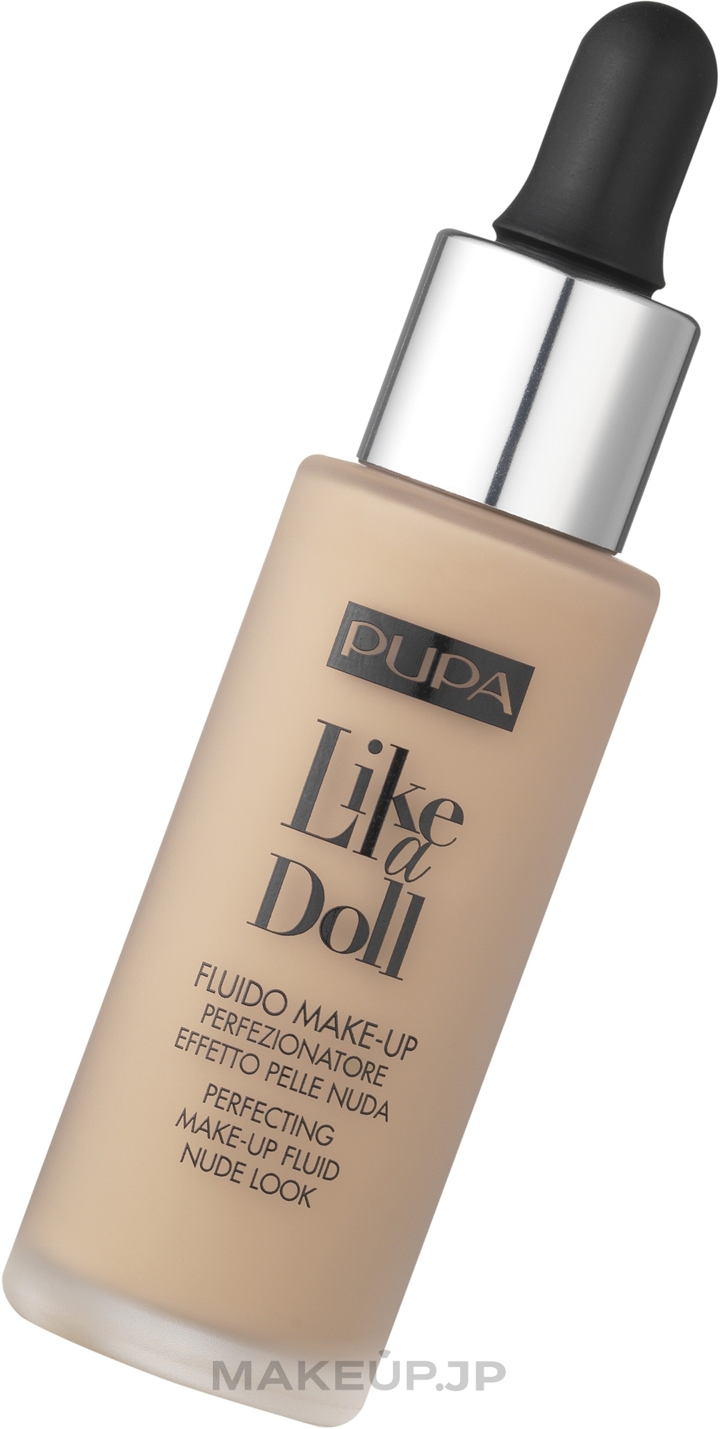 Liquid Foundation - Pupa Like a Doll Perfecting Make-up Fluid Nude Look — photo 020 - Light Beige