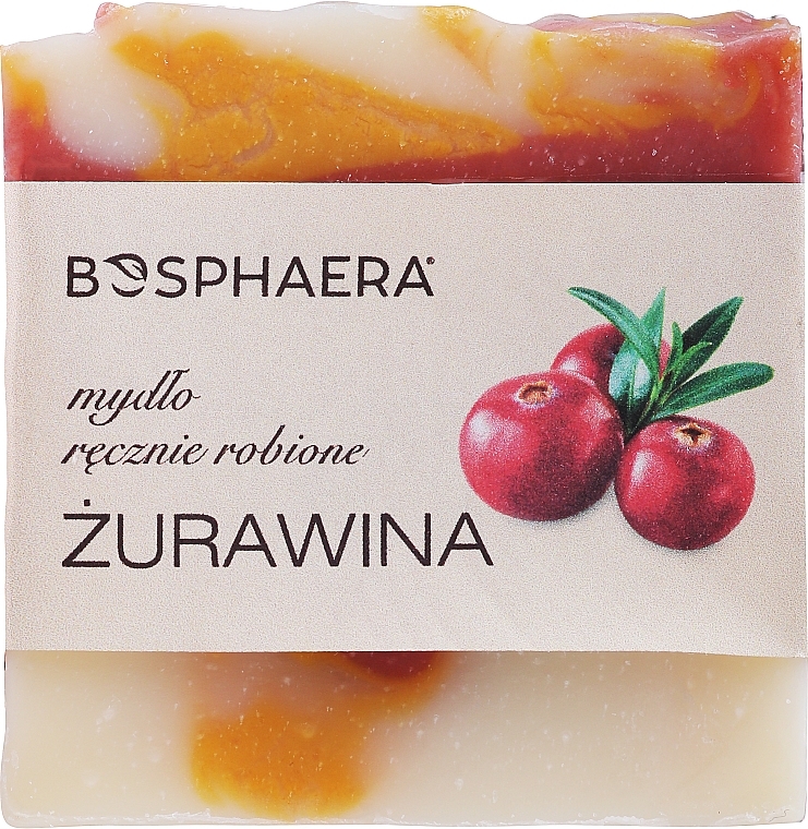 Natural Soap "Cranberry" - Bosphaera — photo N3