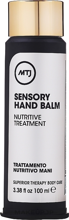 Nourishing Hand Balm - MTJ Cosmetics Superior Therapy Sensory Hand Balm — photo 100 ml