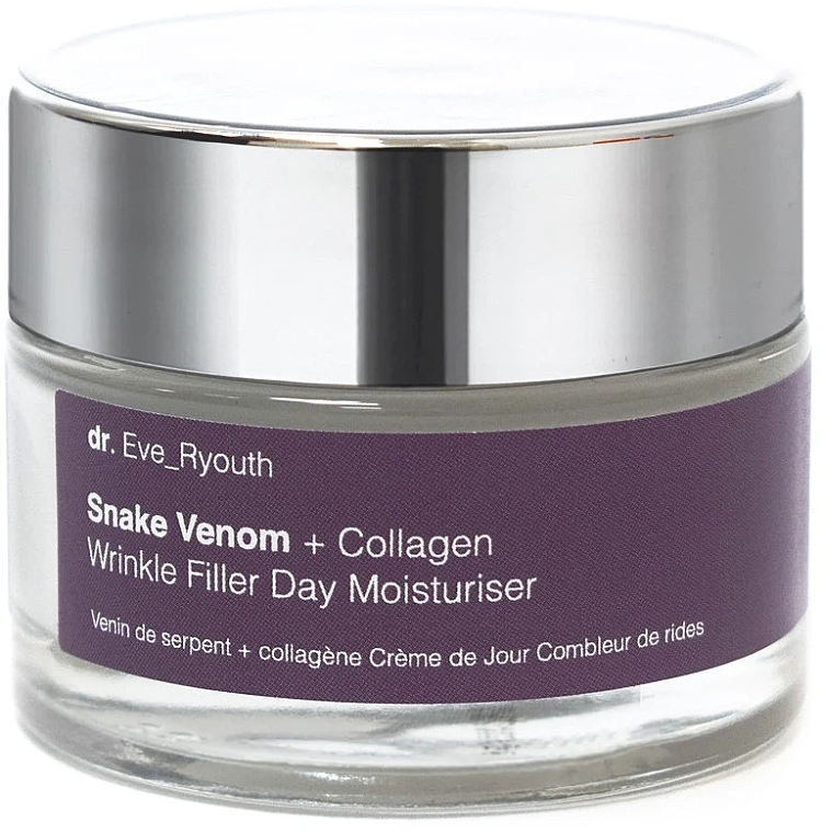 Facial Day Cream - Dr. Eve_Ryouth Snake Venom + Collagen Wrinkle Filler Day Moisturiser — photo N2