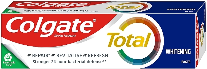 Toothpaste - Colgate Total Whitening Toothpaste New Technology — photo N3