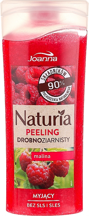 Fine-Grained Shower Peeling 'Raspberry' - Joanna Naturia Peeling — photo N1