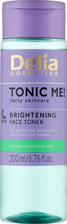 Brightening Tonic - Delia Cosmetics Tonic Me — photo N1