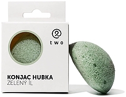 Konjac Sponge with Green Clay - Green Clay Konjac Sponge  — photo N1