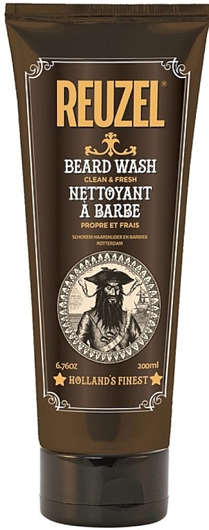 Beard Shampoo - Reuzel Clean & Fresh Beard Wash — photo N1