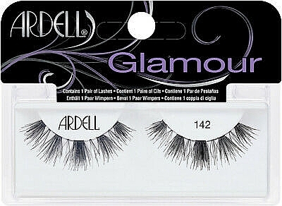 False Lashes 142 Black - Ardell Glamour Lashes — photo N1