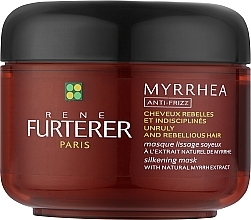 Fragrances, Perfumes, Cosmetics Smoothing Hair Mask - Rene Furterer Myrrhea Anti-Frizz Silkening Mask 