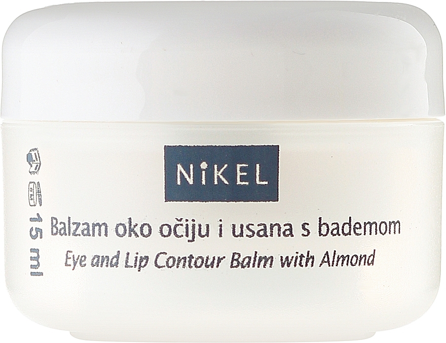 Eye and Lip Contour Balm with Almond Oil - Nikel Eye and Lip Contour Balm — photo N2