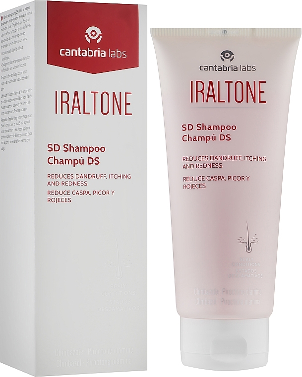 Anti Dandruff & Seborrhea Shampoo - Cantabria Labs Iraltone SD Shampoo — photo N2