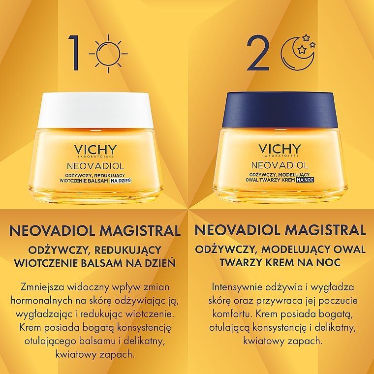 Face Care Set - Vichy Neovadiol Magistral (d/balm/50ml + n/cr/50ml) — photo N2