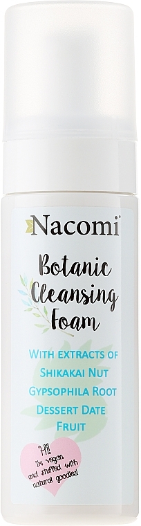 Face Cleansing Foam - Nacomi Botanic Cleansing Foam — photo N10