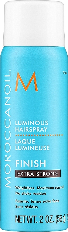 Extra Strong Hold Luminous Hair Spray - Moroccanoil Luminous Hairspray Extra Strong Finish  — photo N5