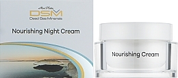 Fragrances, Perfumes, Cosmetics Nourishing Night Cream - Mon Platin DSM Nourishing Cream 