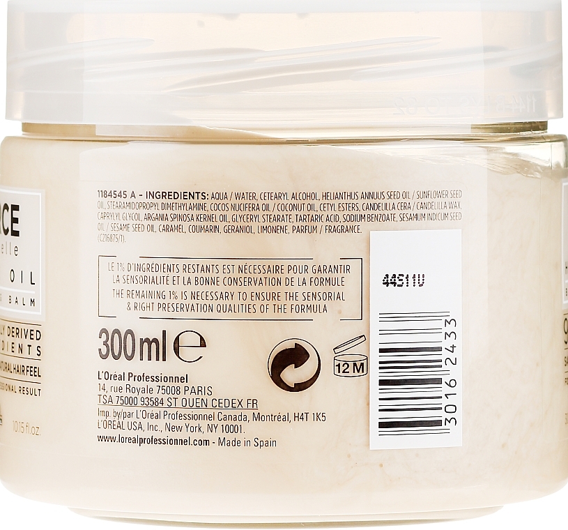 Balm-Mask for Dry Hair Nourishing - L'Oreal Professionnel Source Essentielle Nourishing Balm — photo N7