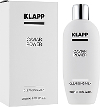 Fragrances, Perfumes, Cosmetics Cleansing Milk - Klapp Caviar Power Cleanser Milk