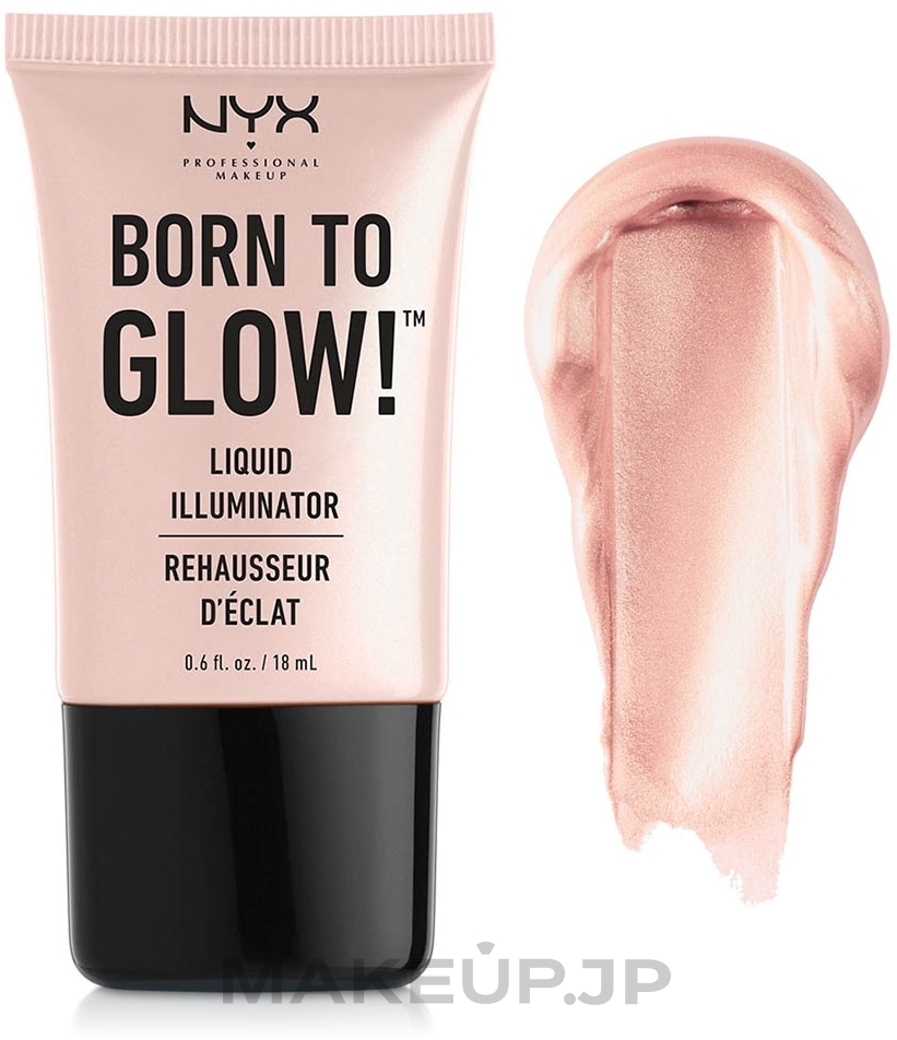 Highlighter - NYX Professional Makeup Born To Glow Liquid Illuminator — photo 01 - Sunbeam