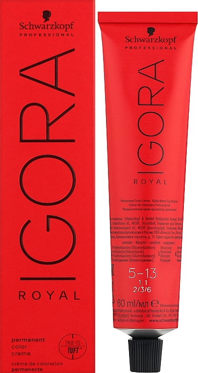 Hair Color - Schwarzkopf Professional Igora Royal Take Over Lucid Nocturnes  — photo N2