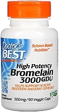 High Potency Bromelain 3000 GDU, 500 mg, capsules - Doctor's Best — photo N1