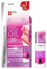 Fragrances, Perfumes, Cosmetics 3-Phase Moisturizing Nail & Cuticle Oil - Eveline Cosmetics Nail Therapy Professional Nail And Cuticle Oil