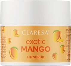 Fragrances, Perfumes, Cosmetics Exotic Mango Lip Scrub - Claresa Lip Scrub Exotic Mango