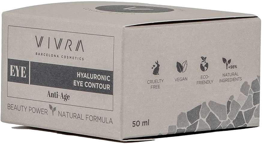 アイクリーム - Vivra Hyaluronic Eye Contour Anti-Age — photo N3