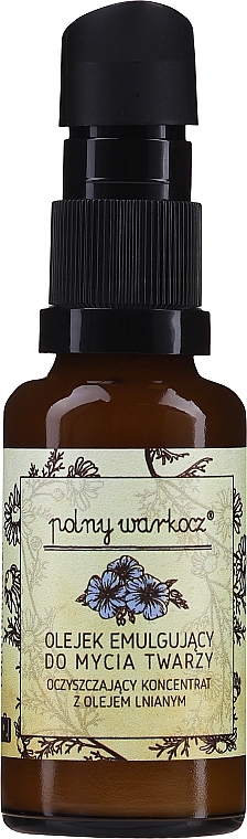 Cleansing Face Oil with Linseed - Polny Warkocz (mini size) — photo N2