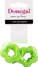 Fragrances, Perfumes, Cosmetics Hair Clip, FA-5654+1, green - Donegal